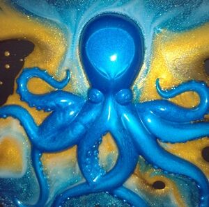 OCTAVIOUS & THE ALIEN INSIDE WALL ART